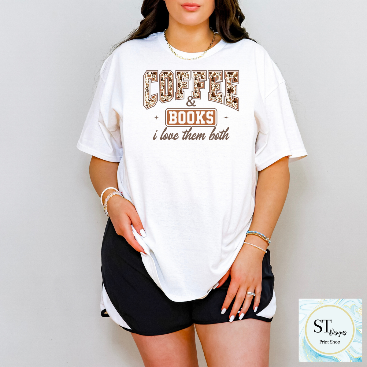 Coffee & Books I Love Them Both