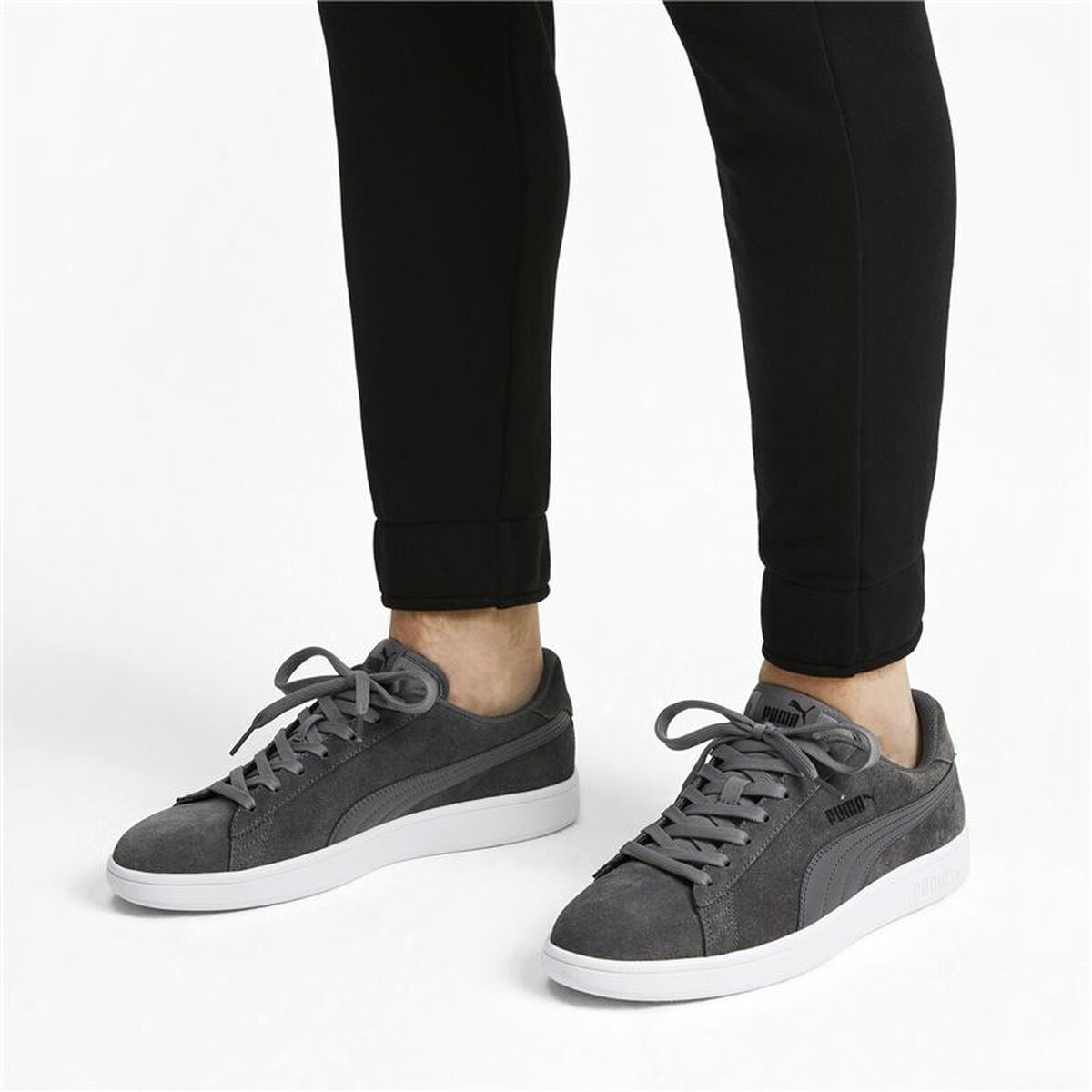 Men’s Casual Trainers Puma Smash V2  Grey