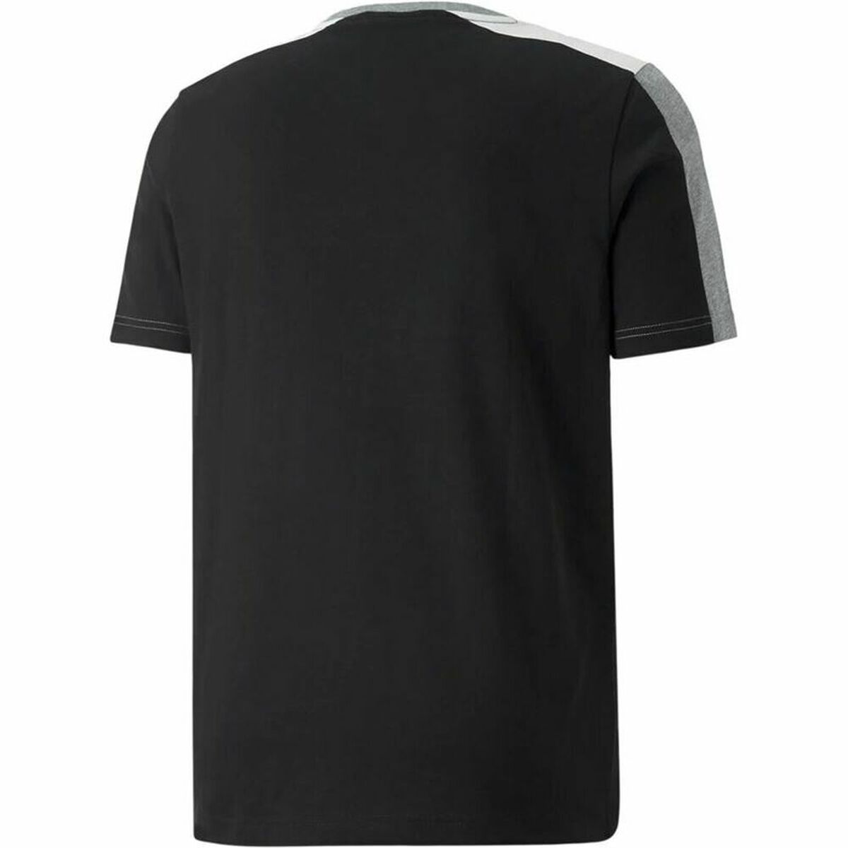 Men’s Short Sleeve T-Shirt Puma Essential+ Block Black