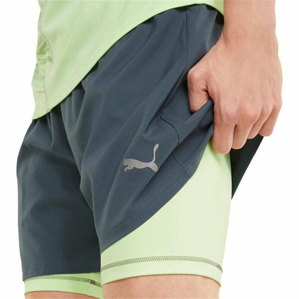 Men's Sports Shorts Puma Running 2 in 1 Black