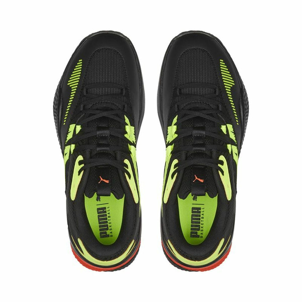 Basketball Shoes for Adults Puma Court Rider 2.0 Glow Stick Yellow