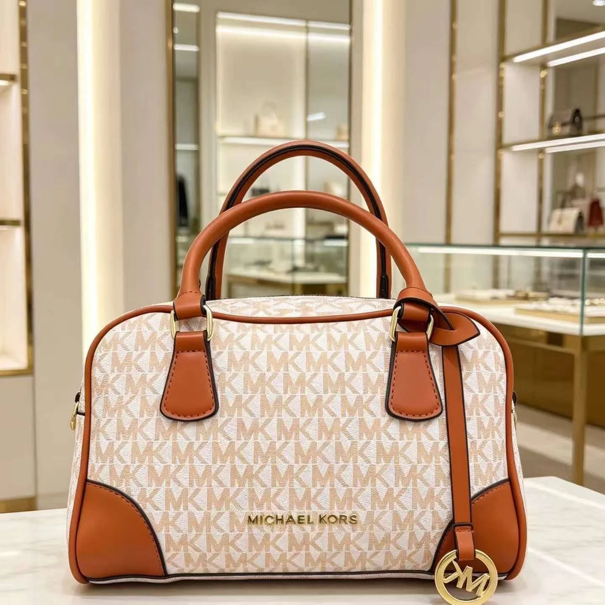 MK2026 New Michael Kors Wide Strap Shoulder Crossbody Bag for Women,