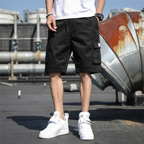US Stock Men's Tooling Shorts Camouflage Large Size Cotton Casual