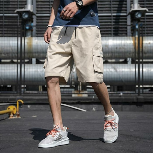 US Stock Men's Tooling Shorts Camouflage Large Size Cotton Casual